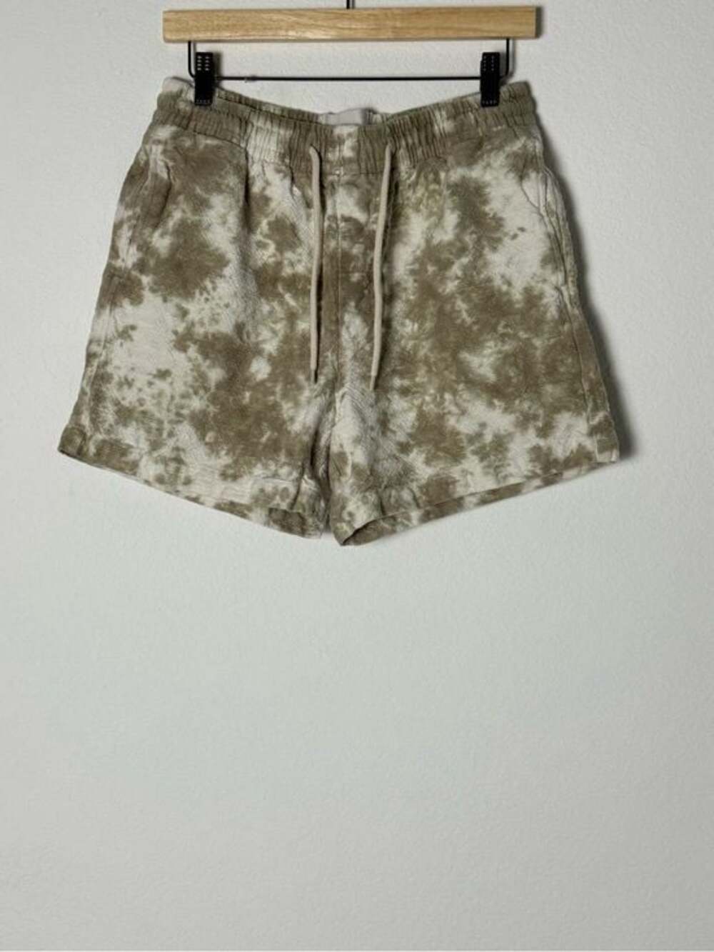 BDG Urban Outfitters Tan Tie Dye Terry Cloth Shorts (unisex)